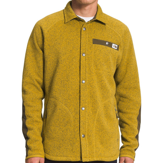 The North Face Gordon Lyons Shacket Men's Mineral Gold Shirt Jacket