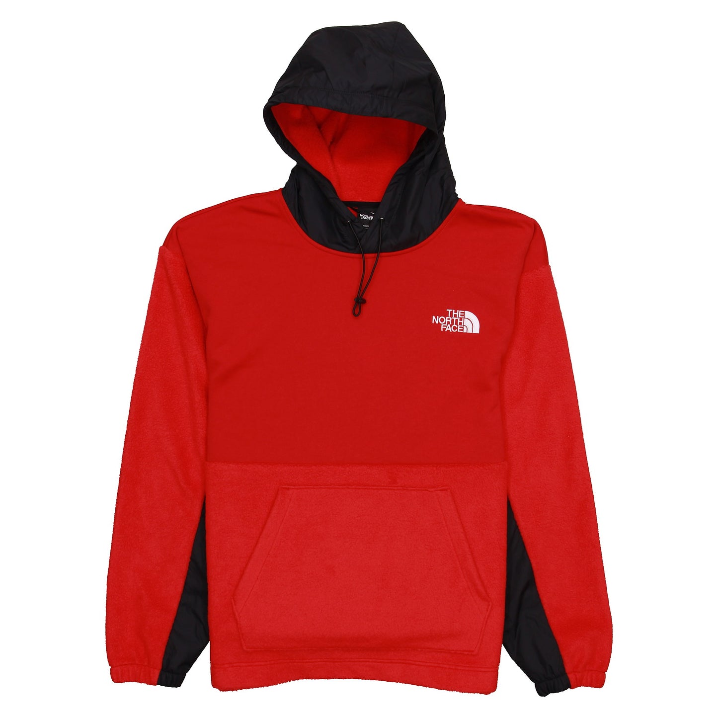 The North Face Novelty Men's Red Hooded Pullover Fleece Jacket