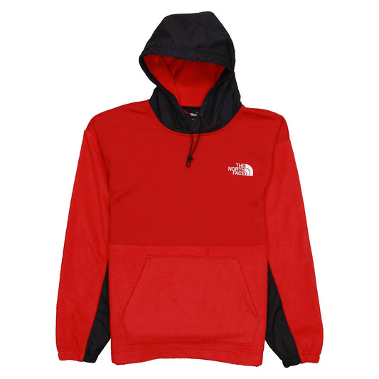 The North Face Novelty Men's Red Hooded Pullover Fleece Jacket
