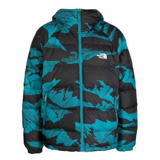 The North Face Hydrenalite Mens Harbor Blue Mountain Hooded Insulated Jacket