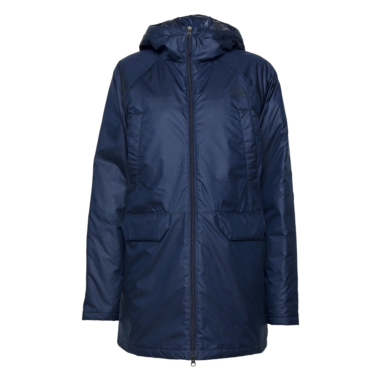 The North Face Auburn Women's Summit Navy Heatseeker Eco Insulated Parka Jacket