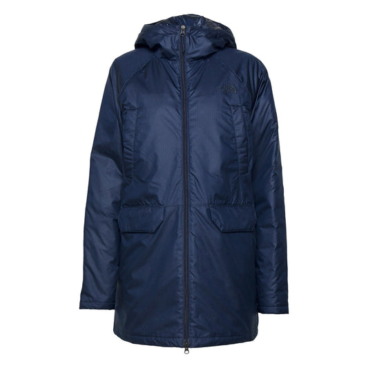 The North Face Auburn Women's Summit Navy Heatseeker Eco Insulated Parka Jacket