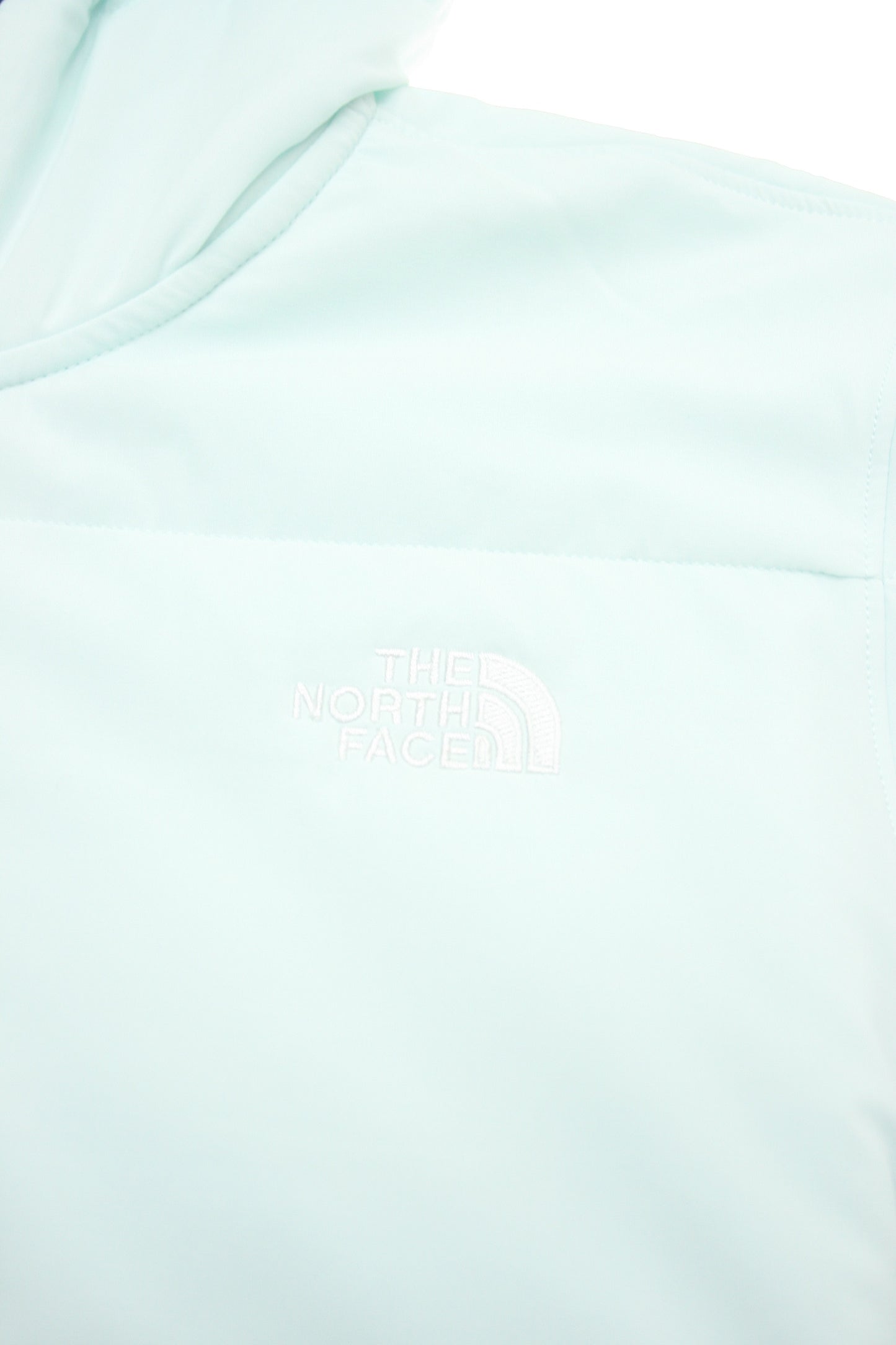 The North Face Mountain Women's Sky Light Blue Color Block Full Zip Hoodie