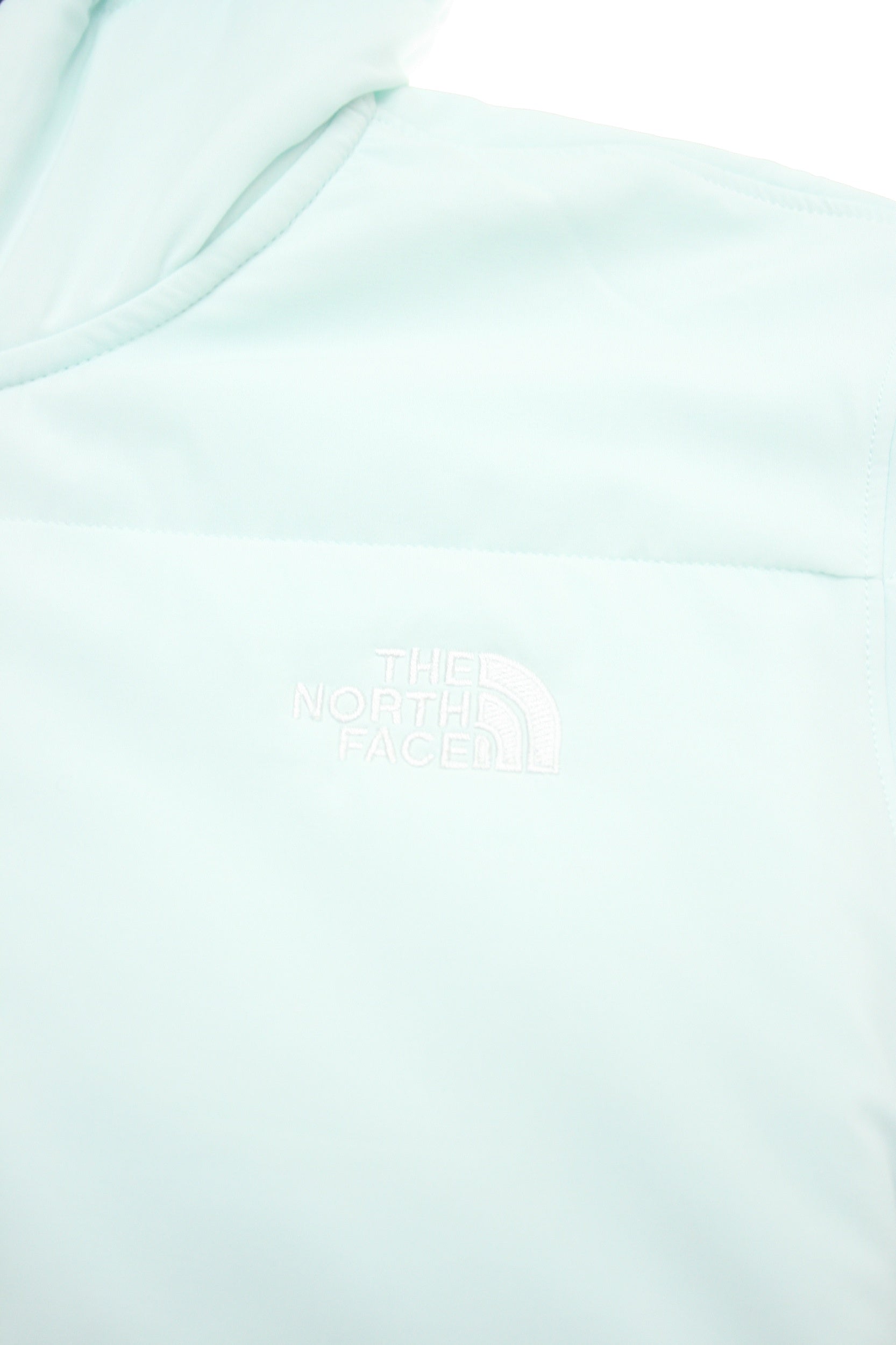 The North Face Mountain Women's Sky Light Blue Color Block Full Zip Hoodie