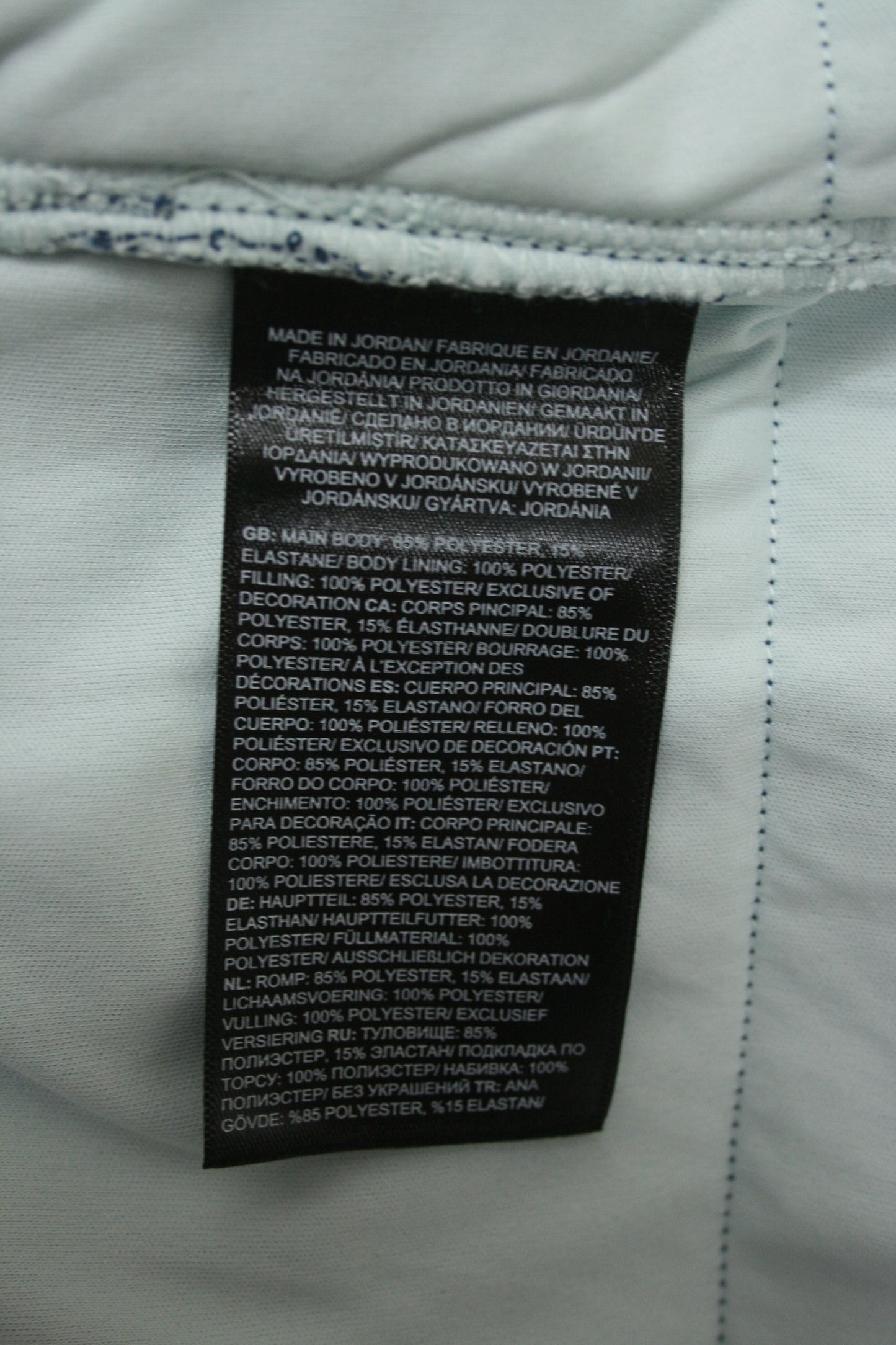 The North Face Mountain Women's Sky Light Blue Color Block Full Zip Hoodie