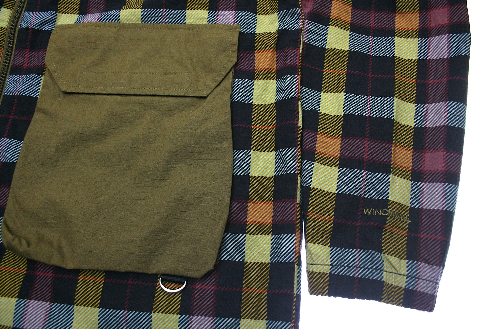 The North Face Ripstop Wind Hoodie Men's Brown Combo Jacket