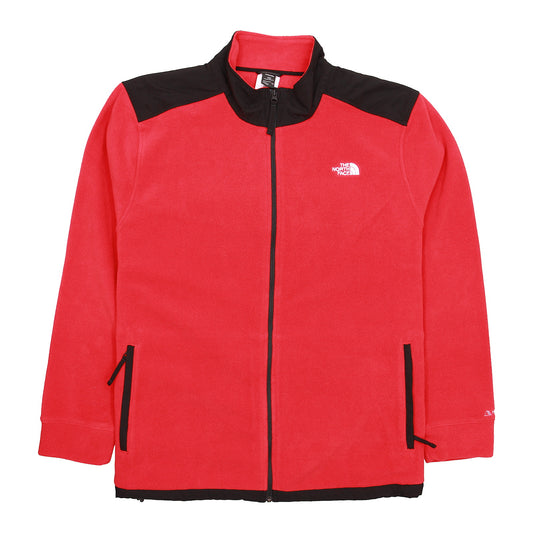 The North Face Alpine Polartec 200 Men's Red/Black Full Zip Fleece Jacket