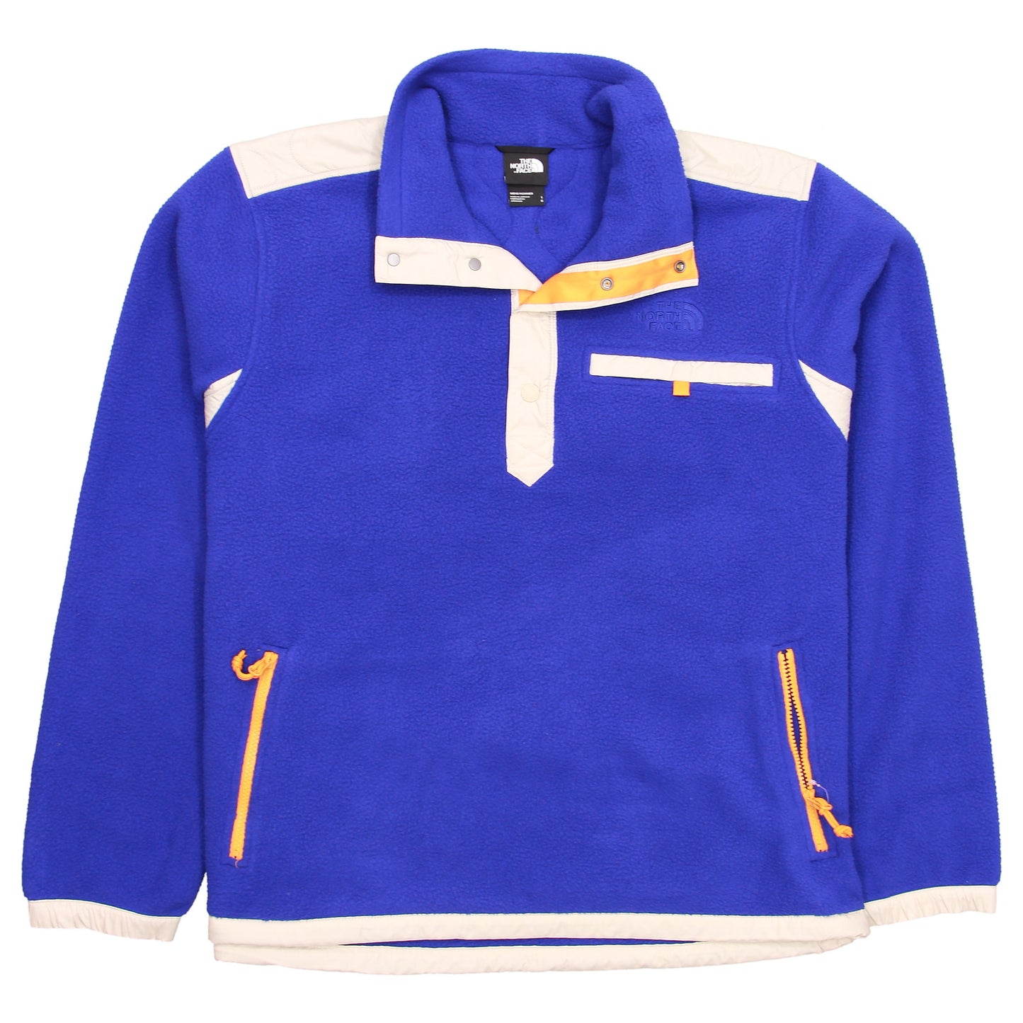 The North Face Royal Arch Men's Lapis Blue 1/4 Snap Fleece Pullover Jacket