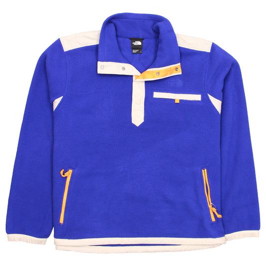 The North Face Royal Arch Men's Lapis Blue 1/4 Snap Fleece Pullover Jacket