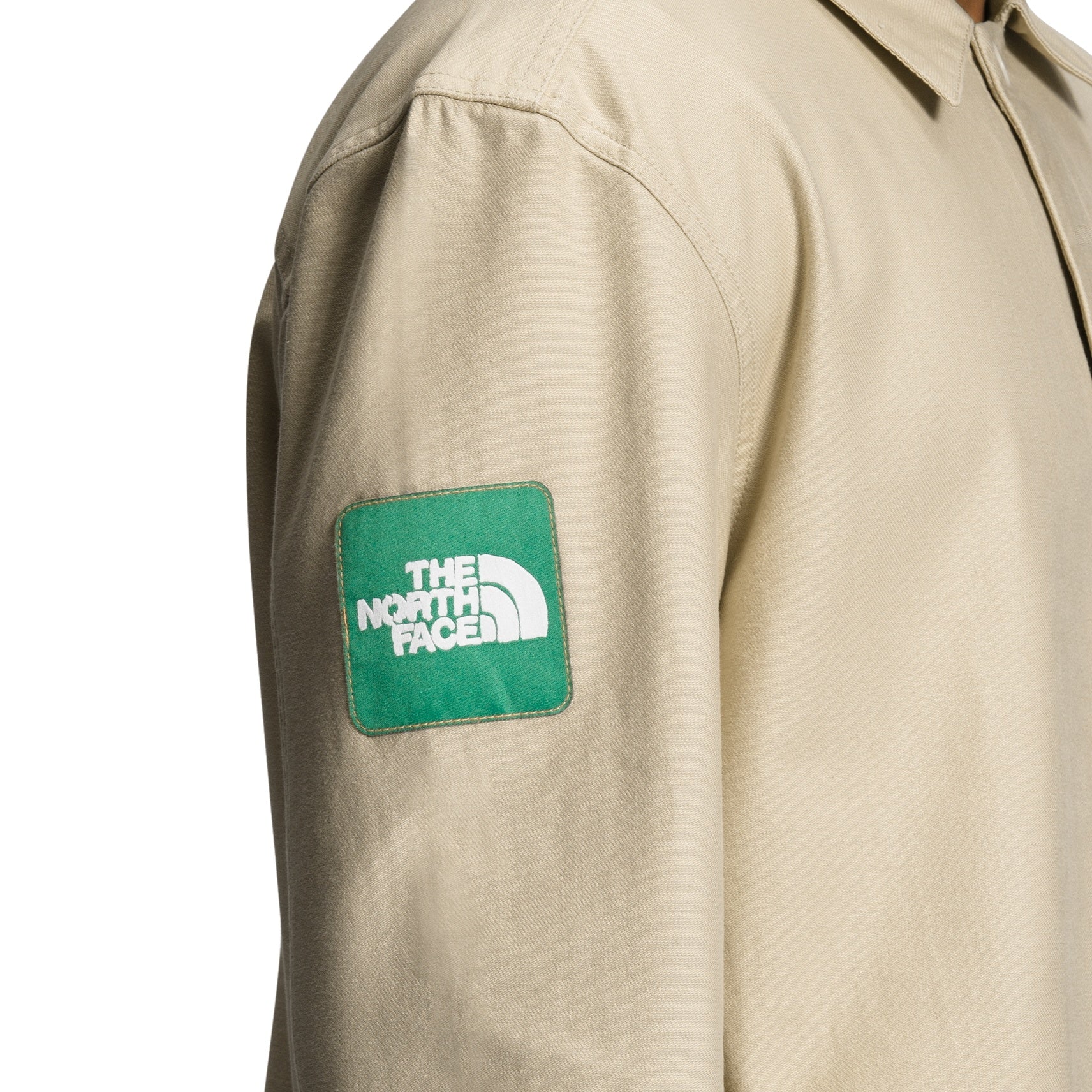 The North Face Valley Shacket Men's Gravel Cotton Shirt Jacket