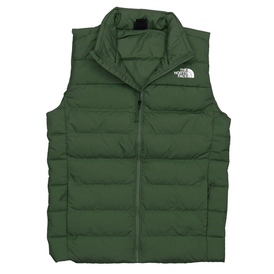 The North Face Aconcagua 3 Mens Pine Green DWR Finish Insulated Vest