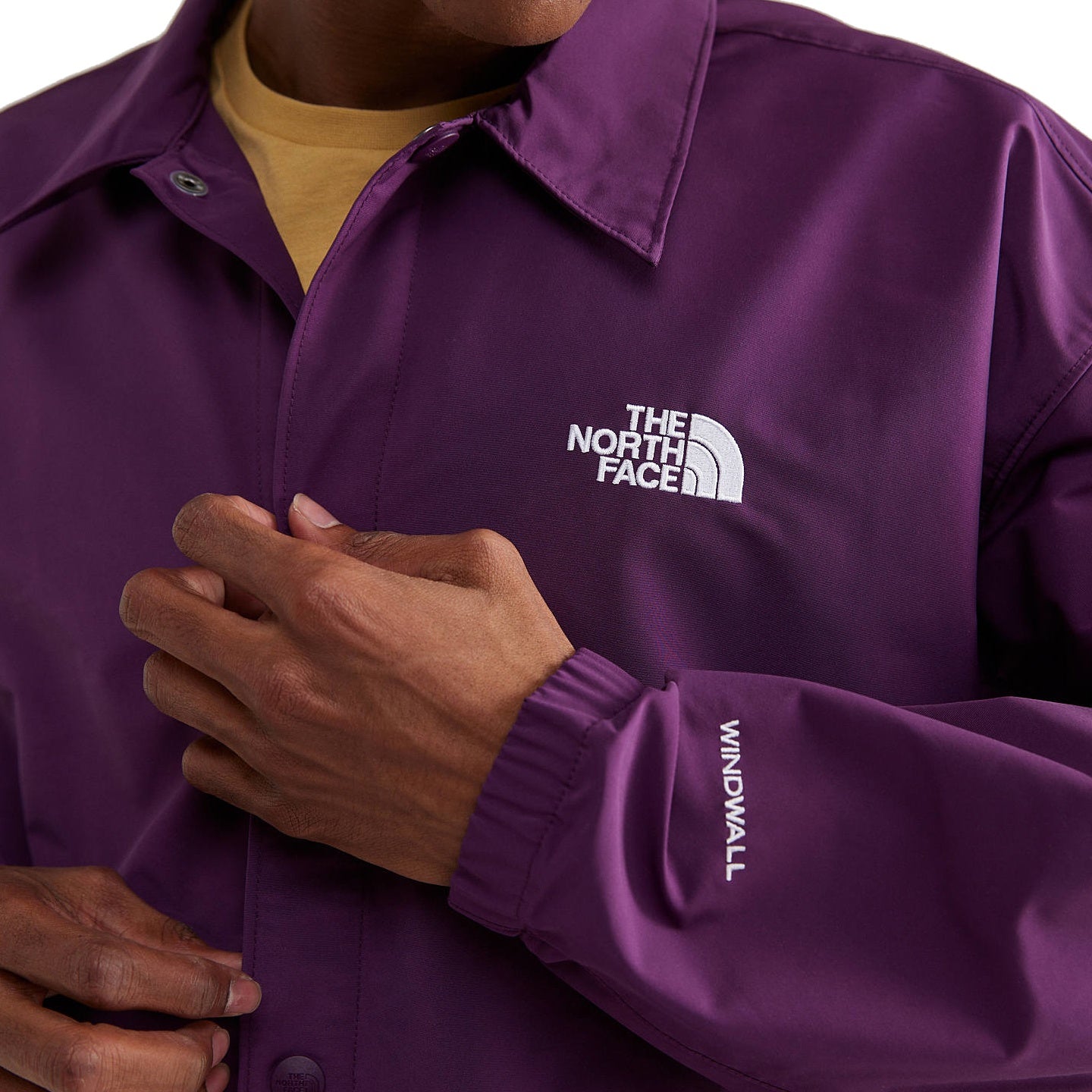 The North Face Men's Black Current WindWall TNF Easy Wind Coaches Jacket
