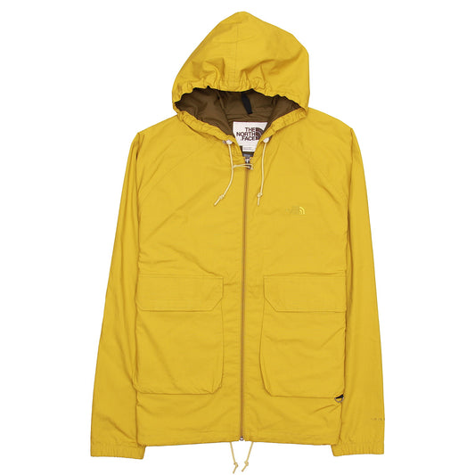 The North Face Ripstop Wind Hoodie Men's Mineral Gold WindWall Jacket