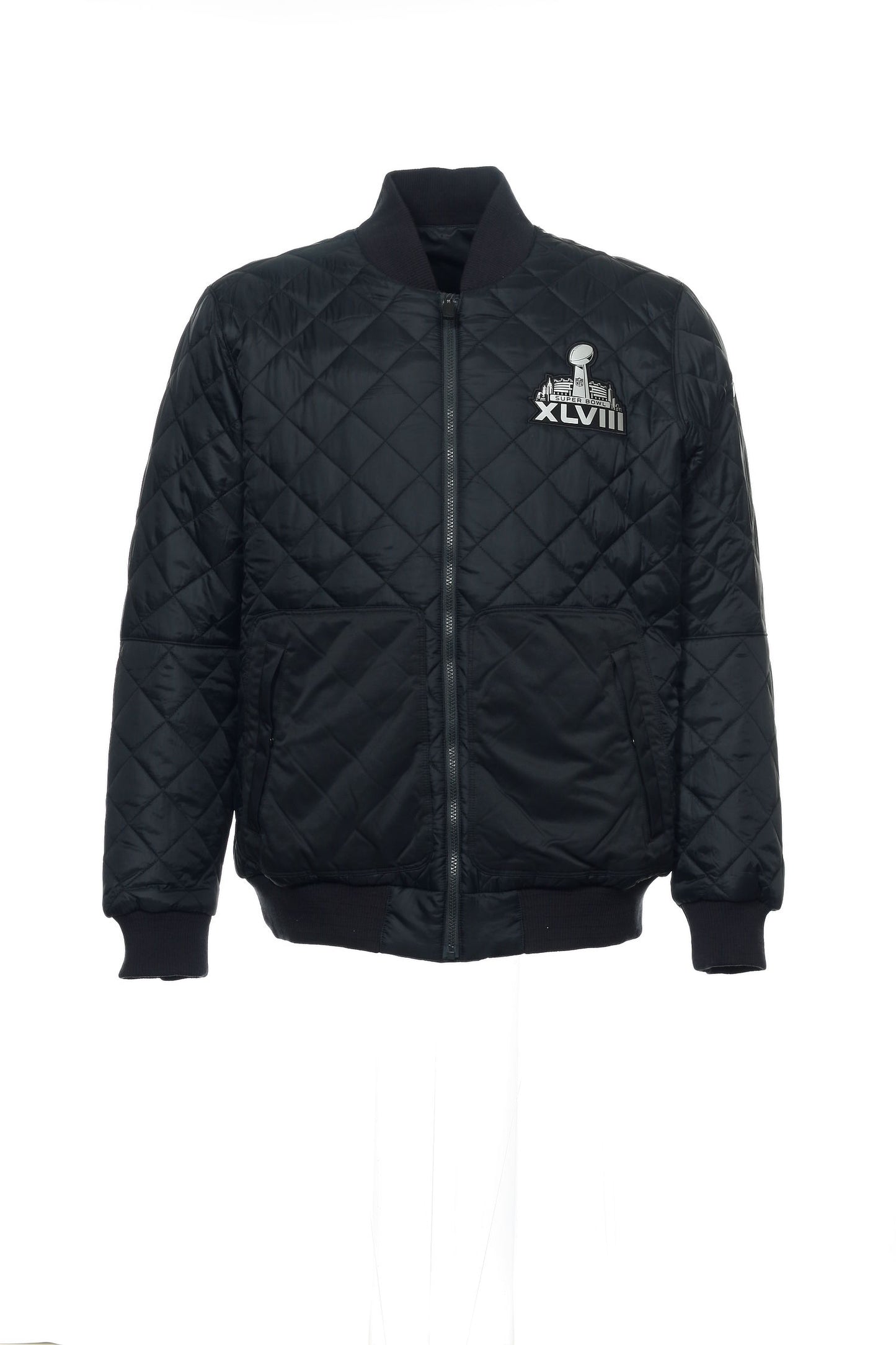 Nike Super Bowl XLVIII 48 Seattle Seahawks Denver Broncos Reversible Jacket