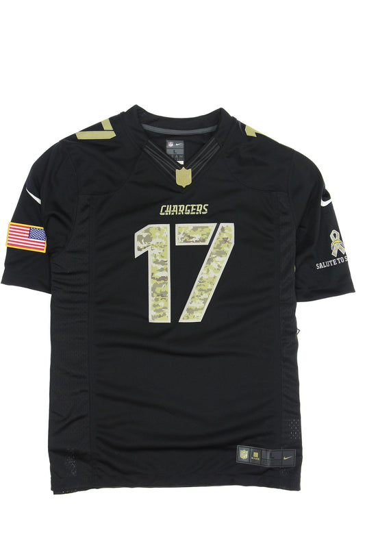 Nike Mens Black NFL San Diego Chargers Philip Rivers (17) Jersey