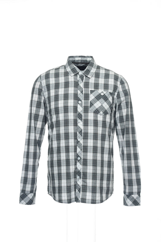 O'neill 'Ellison' Men's Gray Plaid Button Down Shirt