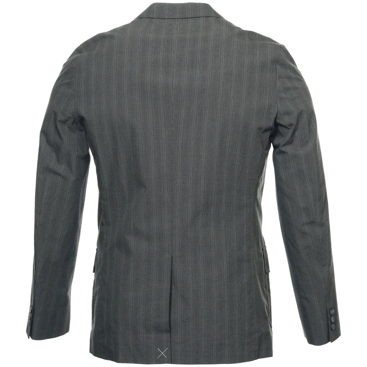 Perry Ellis Mens Gargoyle Pinstripe 2 Button Sport Coat Jacket