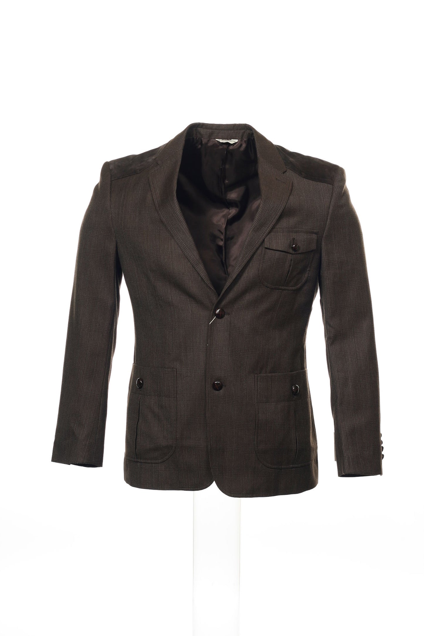 Perry Ellis Men's Brown 2 Button Sport Coat
