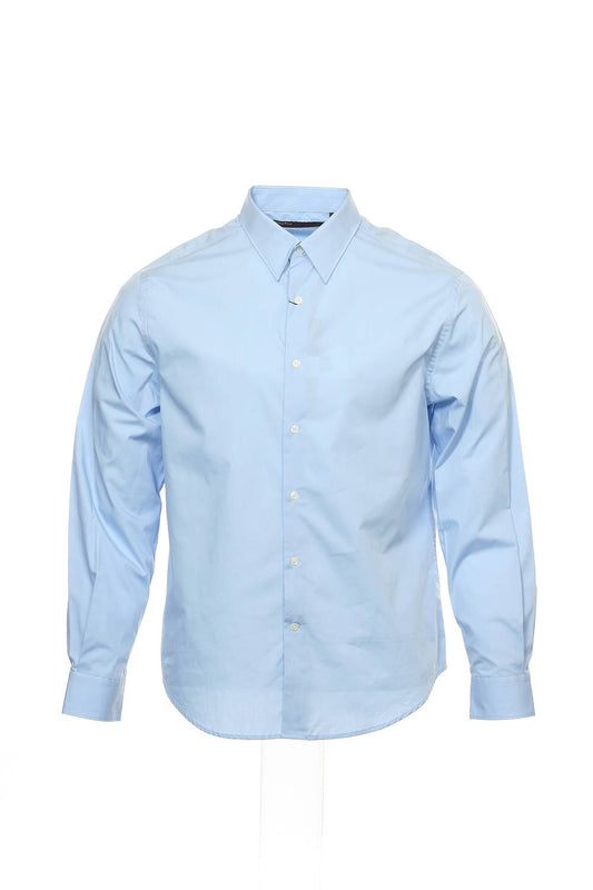 Perry Ellis Men's Light Blue Button Down Shirt