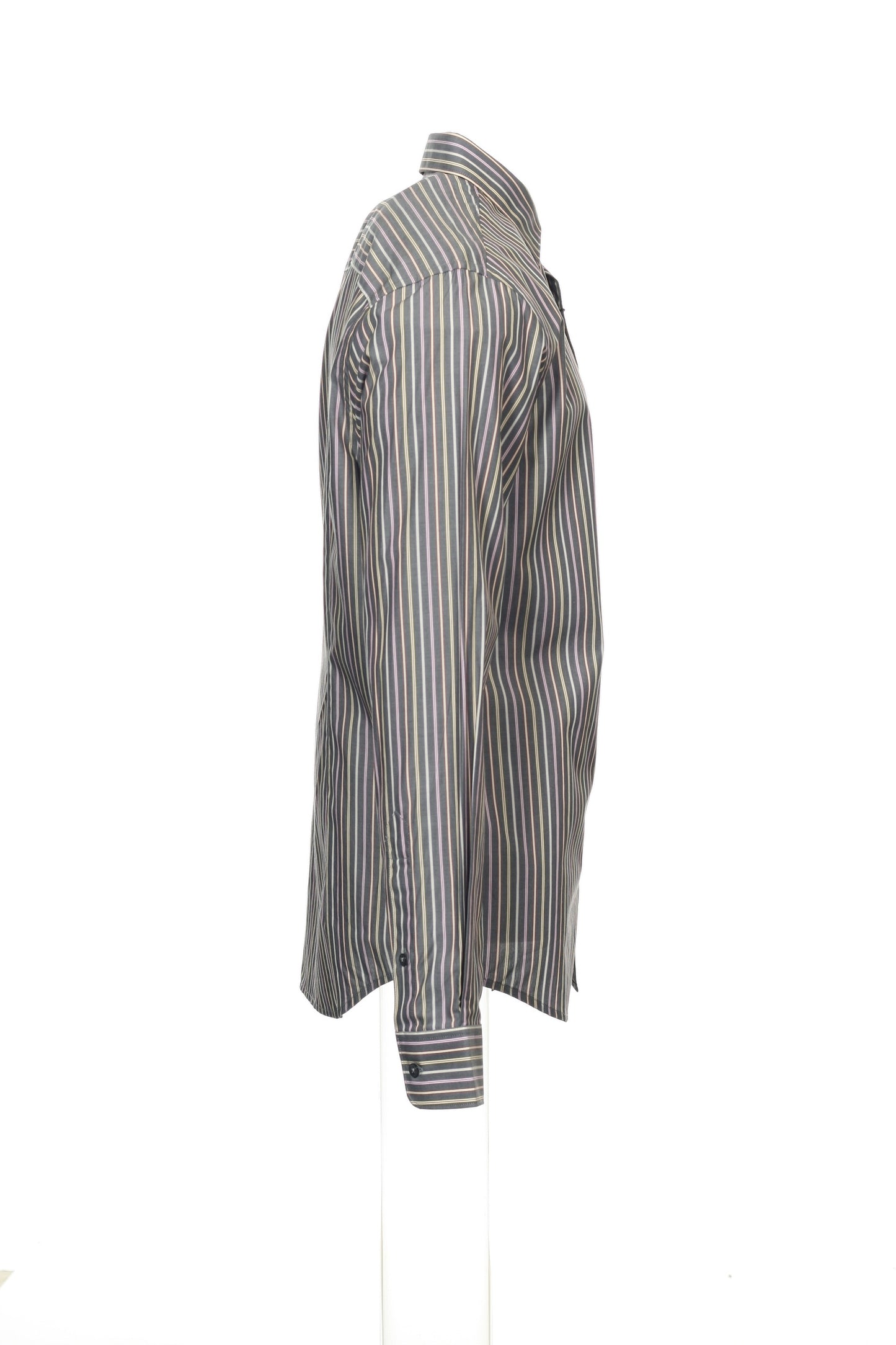 Perry Ellis Men's Gray Button Down Shirt