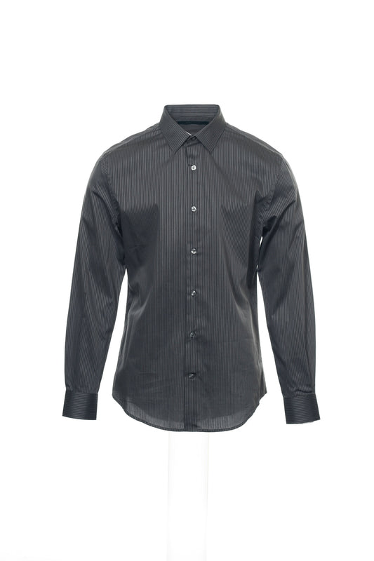 Perry Ellis Men's Gray Button Down Shirt