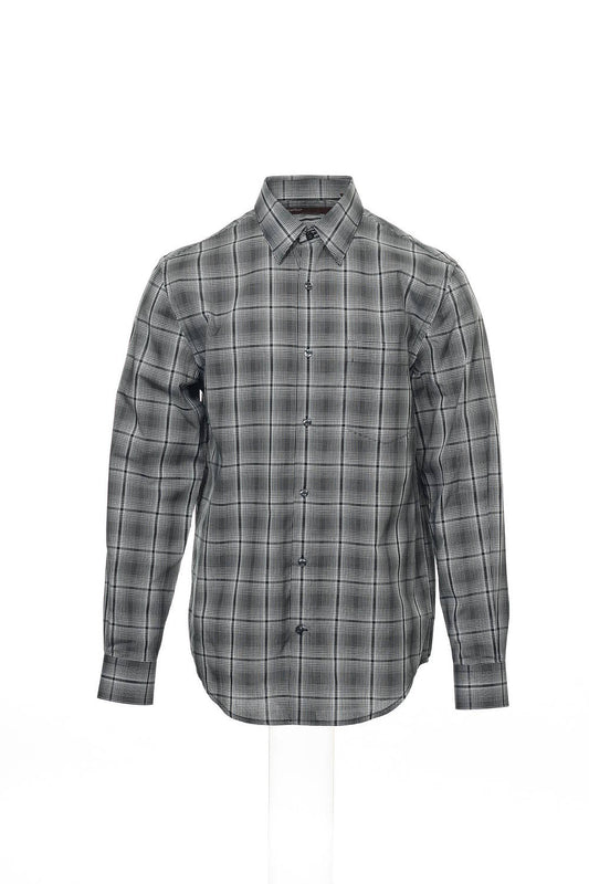 Perry Ellis Men's Black Button Down Shirt