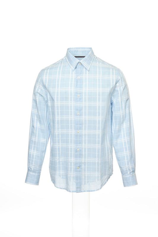Perry Ellis Men's Blue Button Down Shirt
