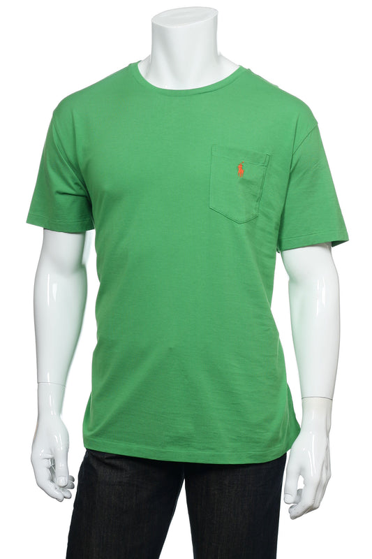 Polo Ralph Lauren Mens Green Crew Neck T-Shirt