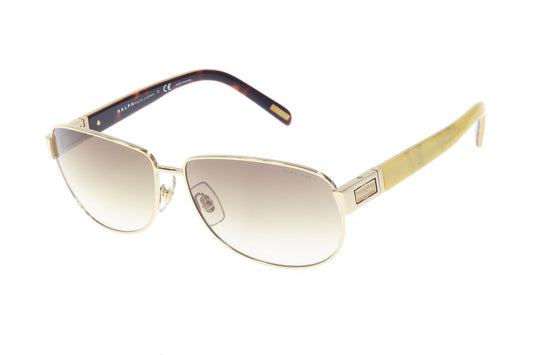 Ralph Lauren | RA4031 106/13 | Brown Gradient Lenses | Yellow, Gold and Tortoise Frames | Square Sunglasses