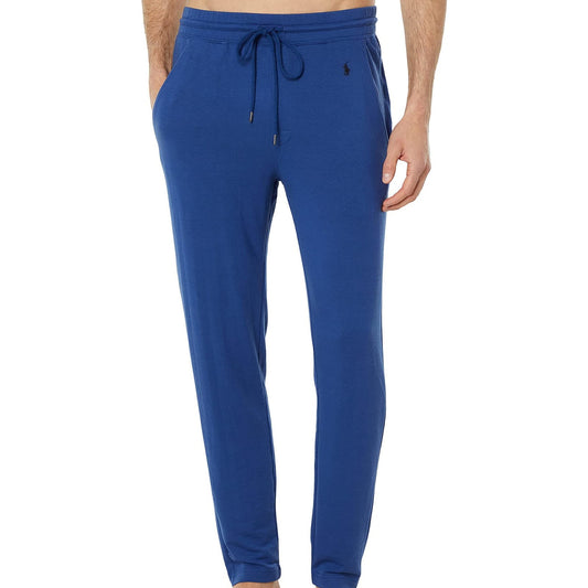 Polo Ralph Lauren Mens Annapolis Blue Mini Terry Pajama Pants
