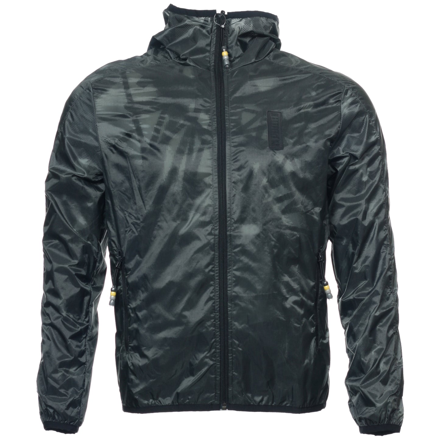 Puma All Over Print Men's Black Abstract Windbreaker