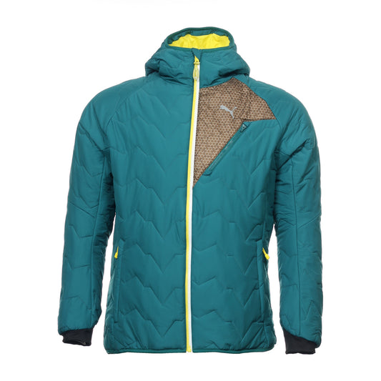 Puma Mens Storm Hooded Puffer Primaloft Insulated Jacket