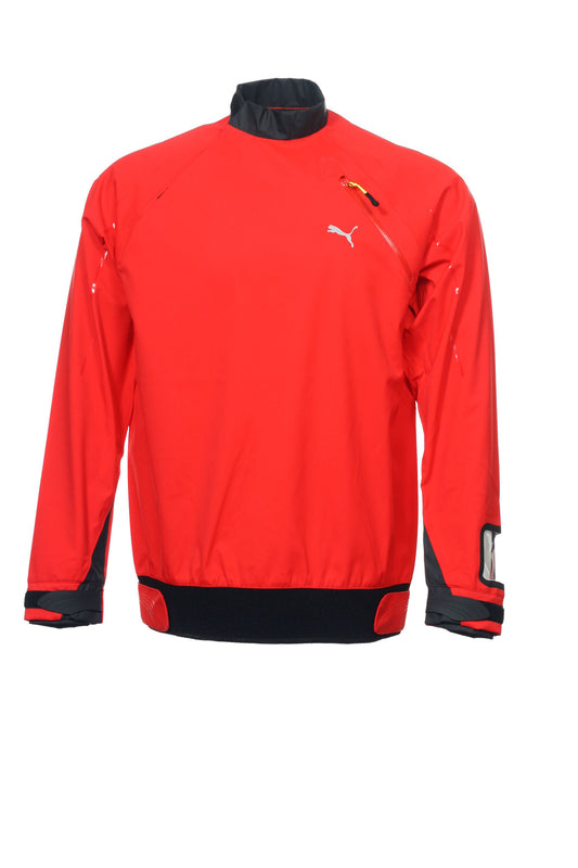 Puma 'Defender Race Spraytop' Men's Red Windbreaker