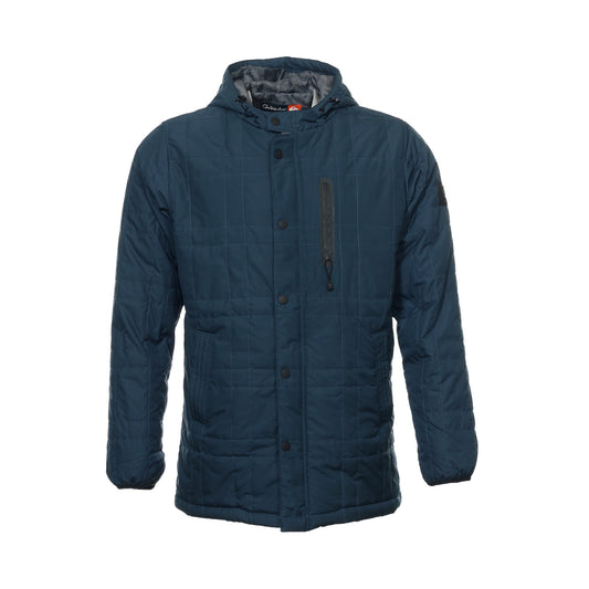Quiksilver Yukon Mens Dark Blue Hooded Thinsulate Insulated Jacket