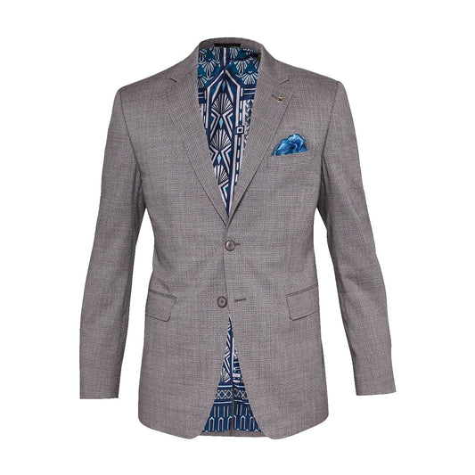 Ted Baker 'Debonair' Mens Light Grey 2 Button Wool Sport Coat