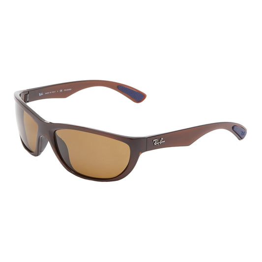 Ray-Ban RB4188 Polarized Polished Brown Active Sunglasses: For Any Lifestyle