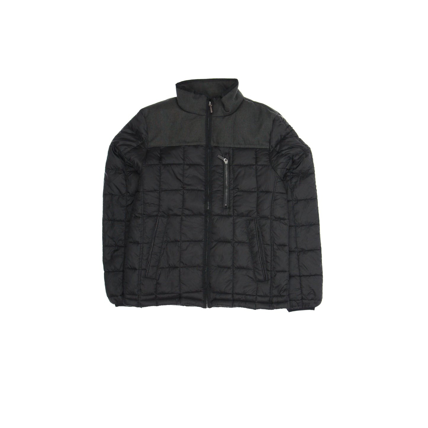 Rainforest Men's Black Water Resistant Thermolite Insulated Jacket
