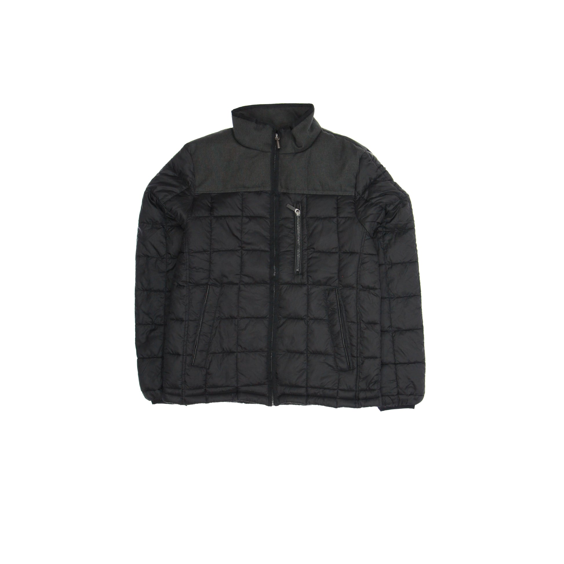Rainforest Men's Black Water Resistant Thermolite Insulated Jacket