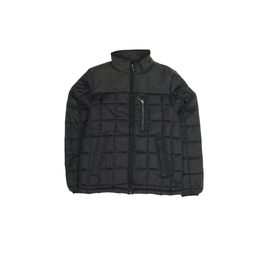 Rainforest Men's Black Water Resistant Thermolite Insulated Jacket