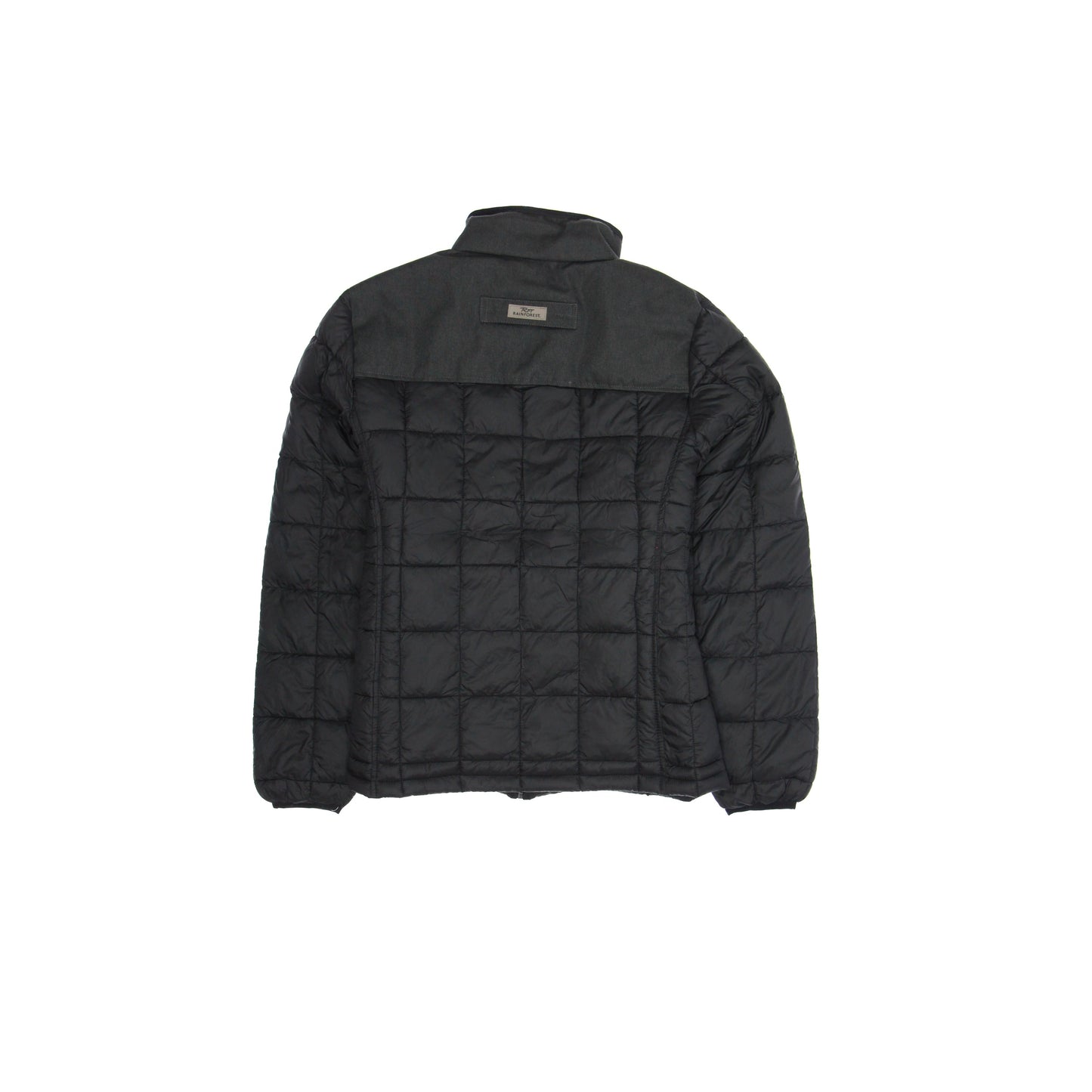 Rainforest Men's Black Water Resistant Thermolite Insulated Jacket