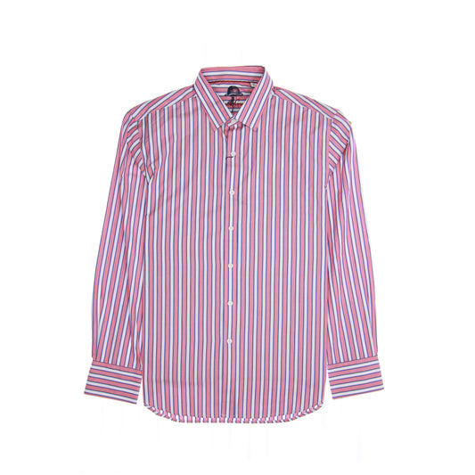 Robert Graham 'Fore Street' Mens Multi-Color Striped Button Down Shirt
