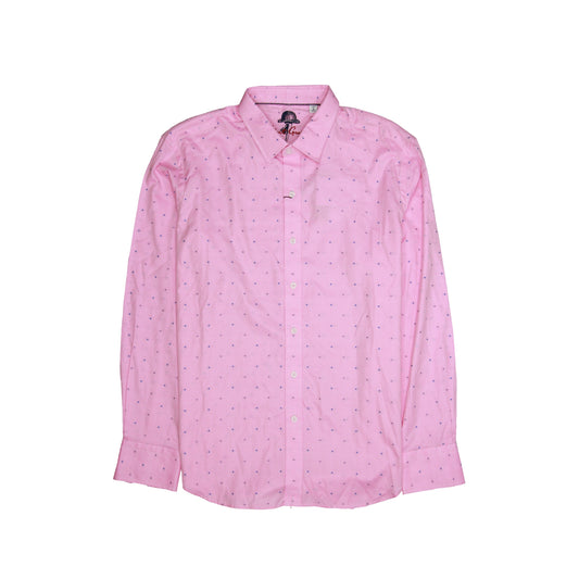 Robert Graham 'Cornhill' Mens Light Pink Abstract Button Down Shirt