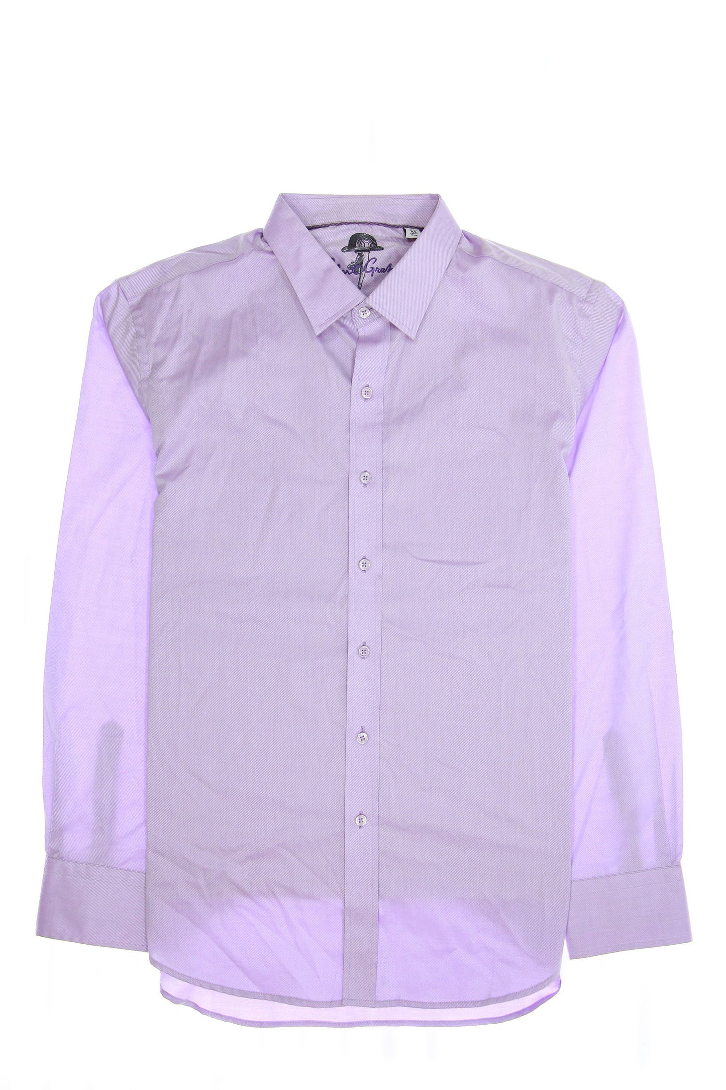 Robert Graham 'Wood Street' Mens Light Purple Striped Button Down Shirt