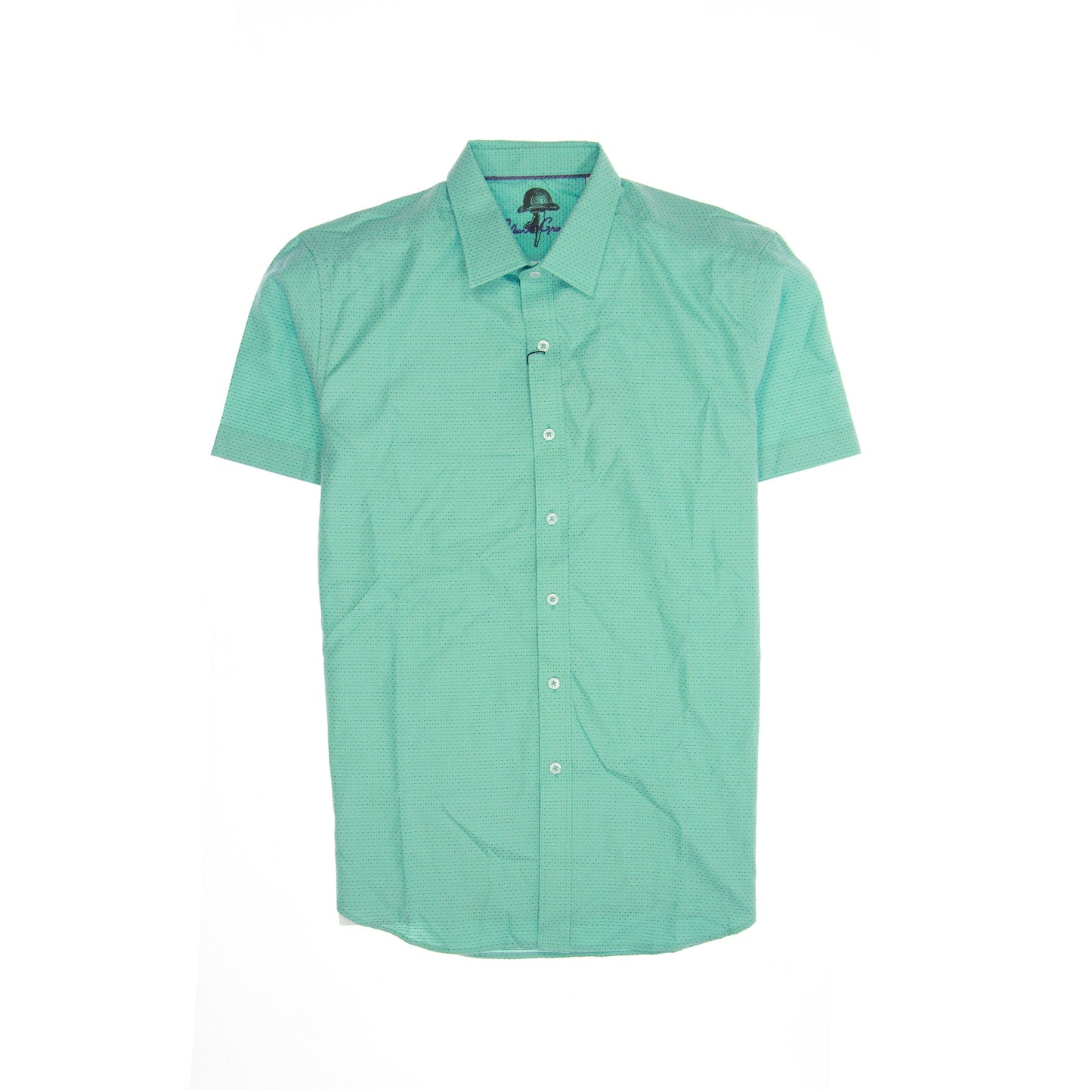 Robert Graham 'Bankfield' Mens Aqua Striped Button Down Shirt