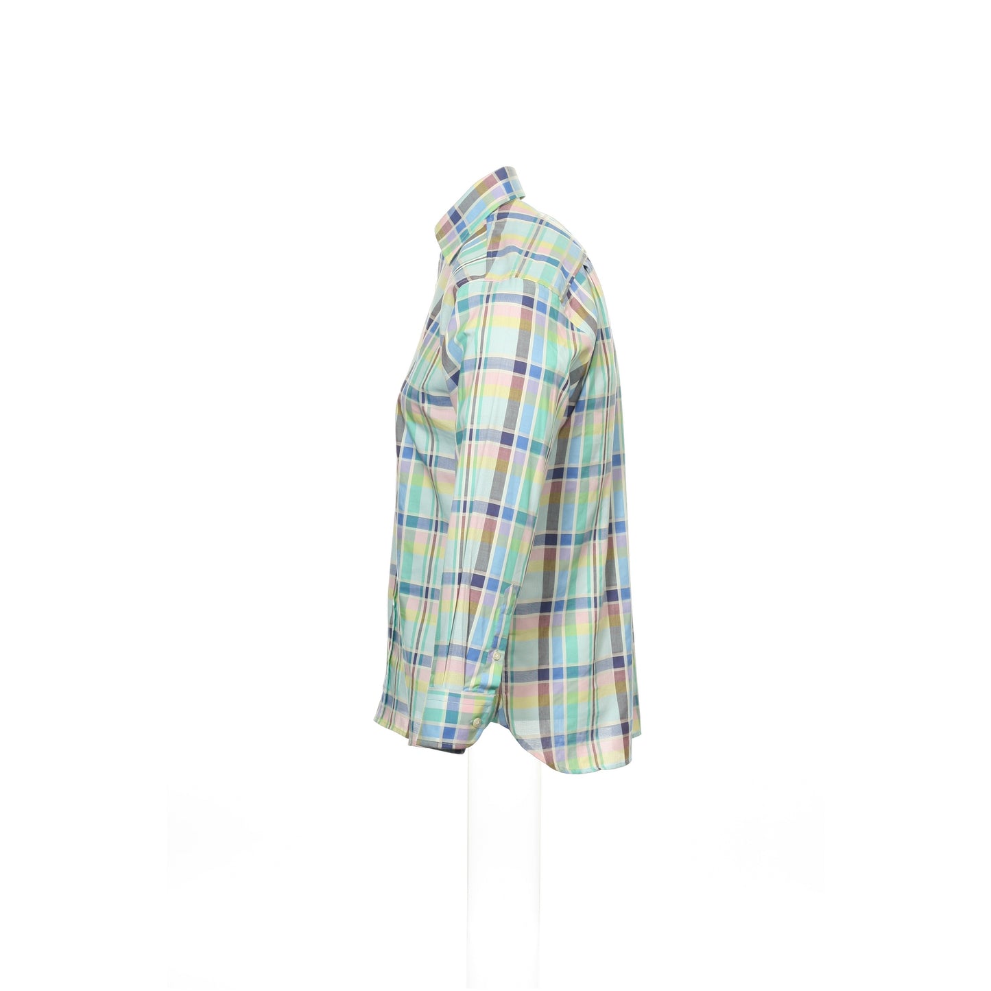 Ryan Kenny Men's Green Plaid Oxford Button Down Shirt