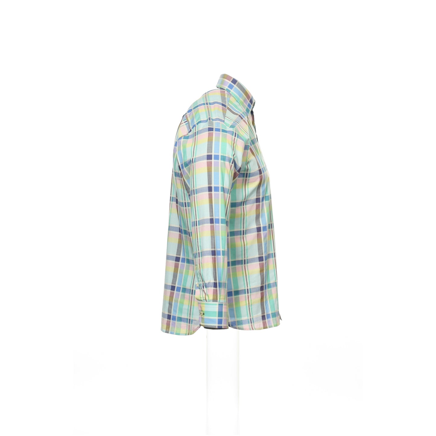 Ryan Kenny Men's Green Plaid Oxford Button Down Shirt