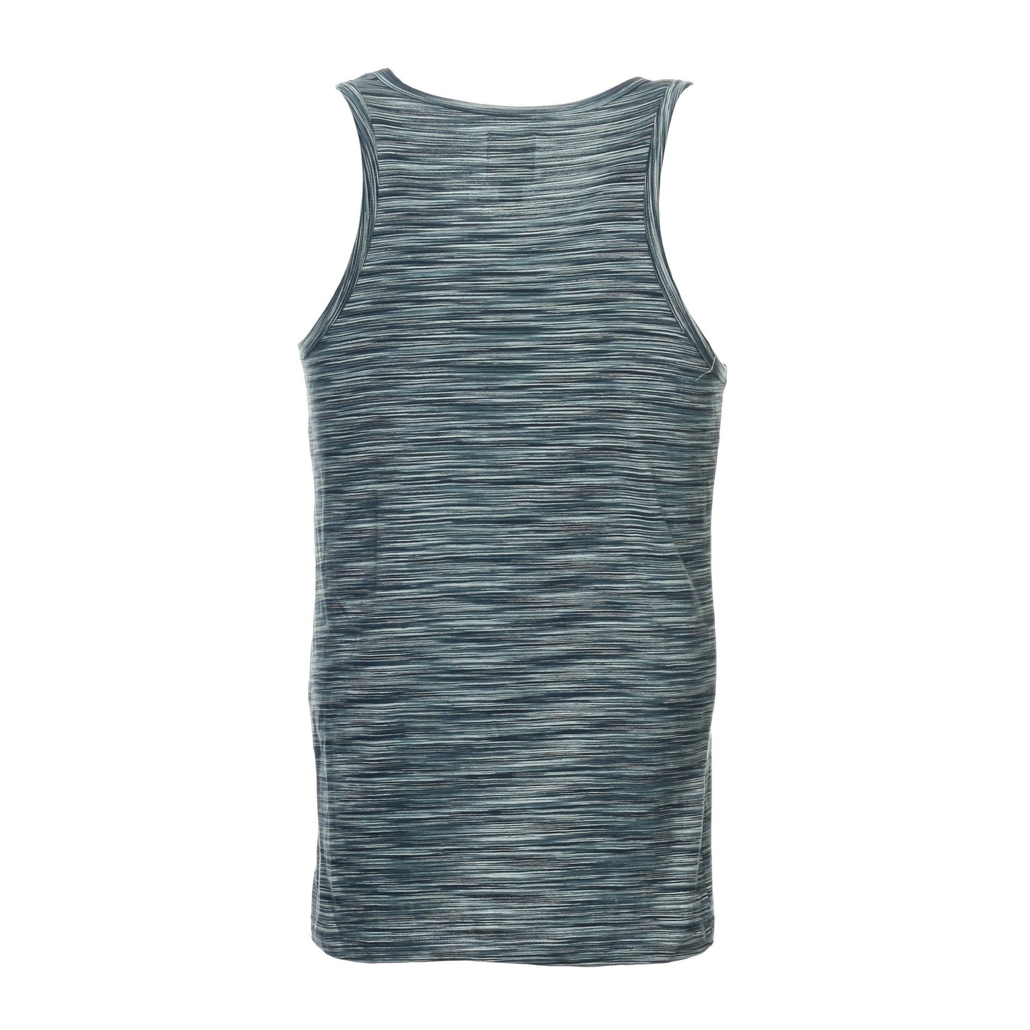 Ron Chereskin Mens Black Gym Training Space-Dyed Sleeveless Tank Top