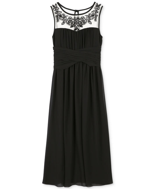Speechless Girls Chiffon Illusion Party Dress