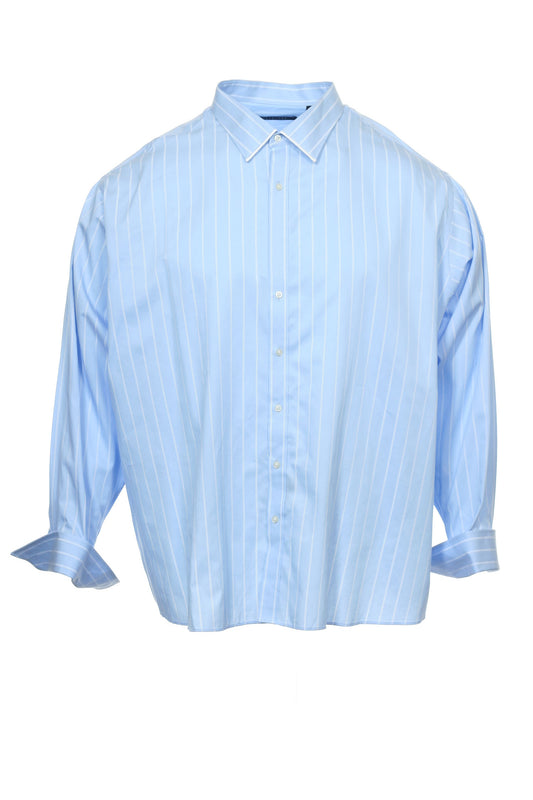 Sean John Mens Light Blue Dress Shirt