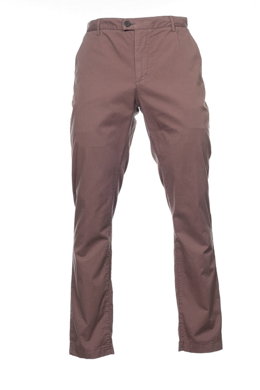 Sons of Intrigue Men's Purple Flat Front Pants